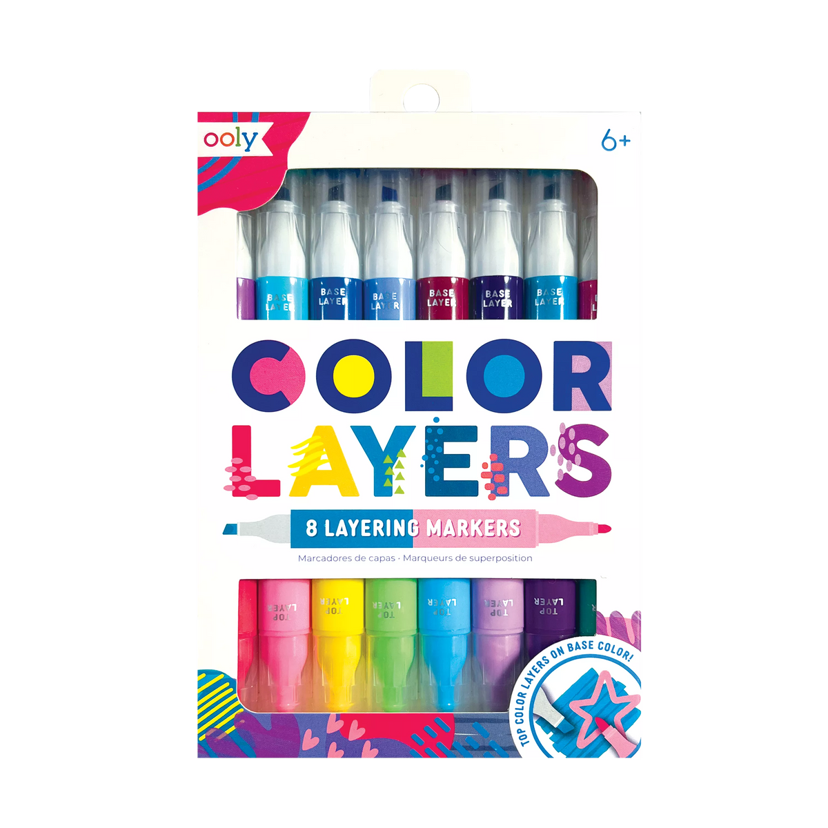 Color Layers: Double-Ended Layering Markers