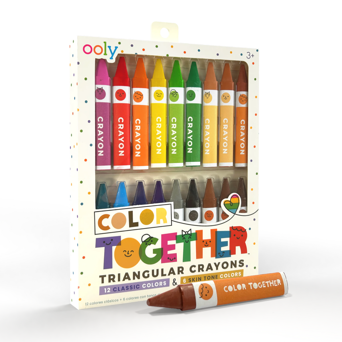 Color Together Triangular Crayons angle