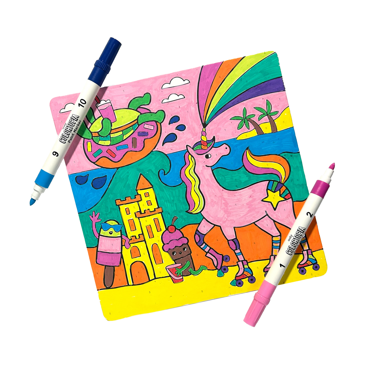 Colortopia Unicorn Funland completed