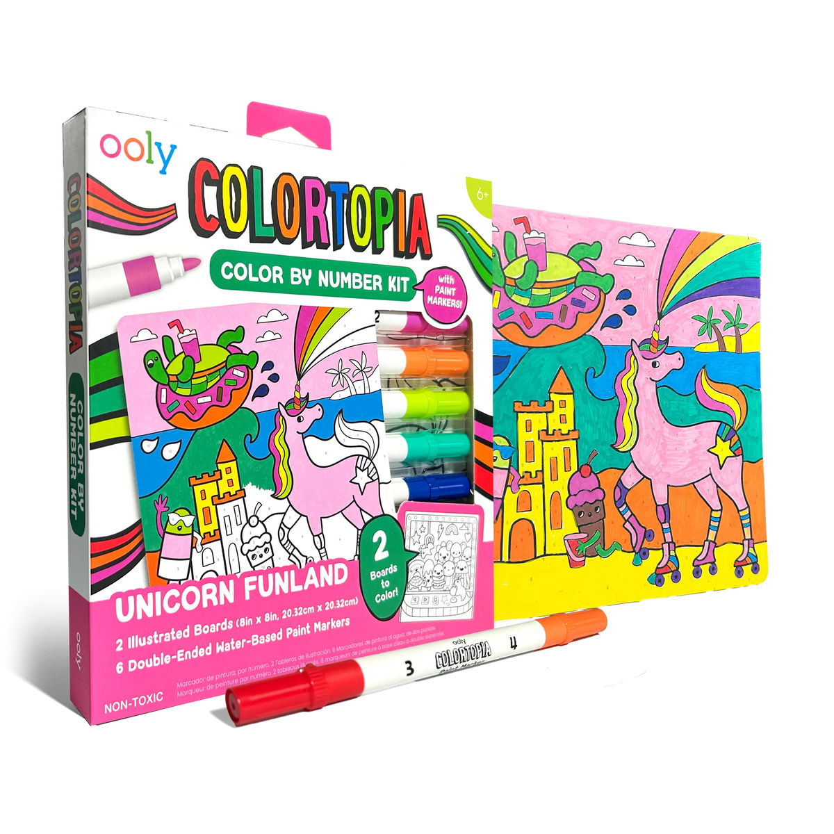Colortopia Unicorn Funland angle