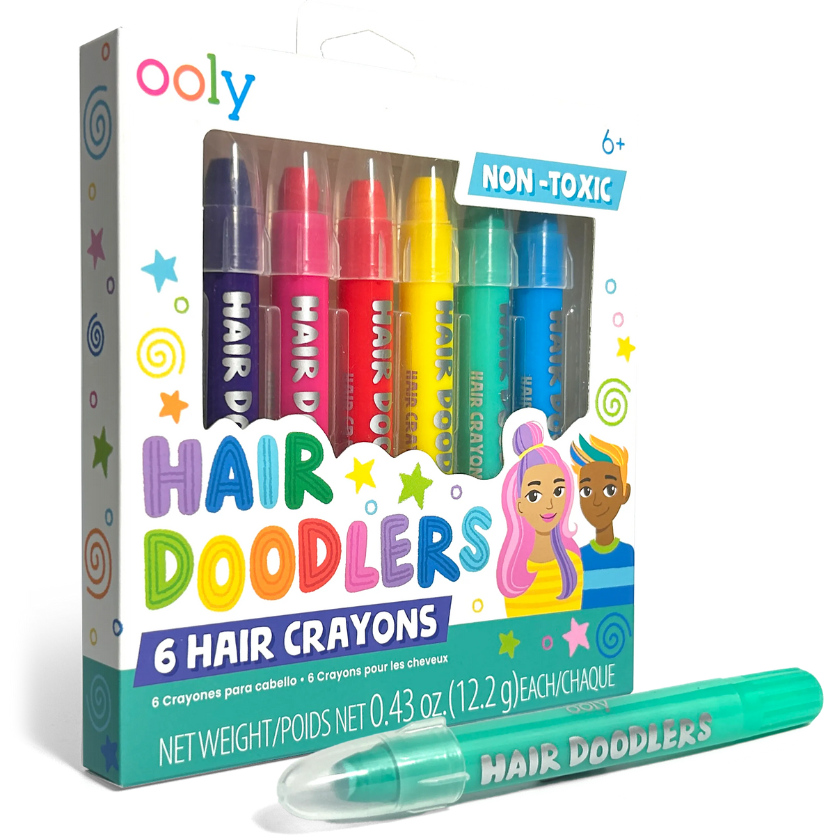 Hair Doodlers Hair Crayons angle