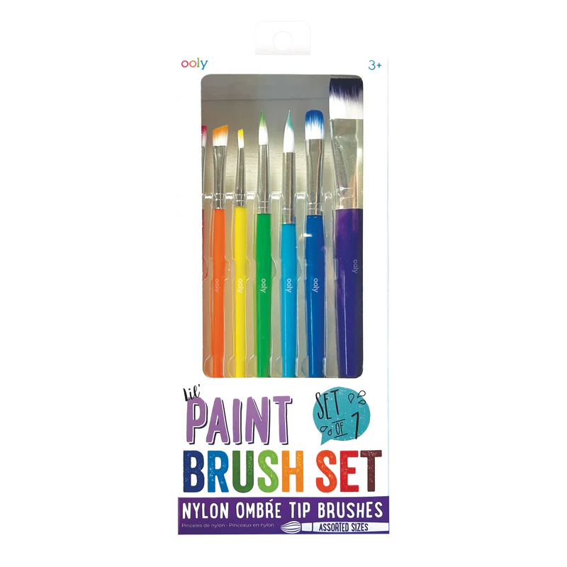 Lil' Paint Brush Set - Set of 7