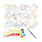 Playful Painters Ocean Fun cards and palettes