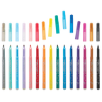 Rainbow Sparkle: Glitter Markers
