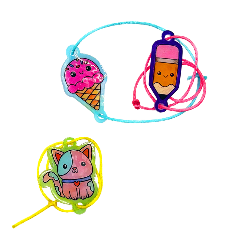 Shrink-its! DIY Shrink Art Bracelet Kit - BFF