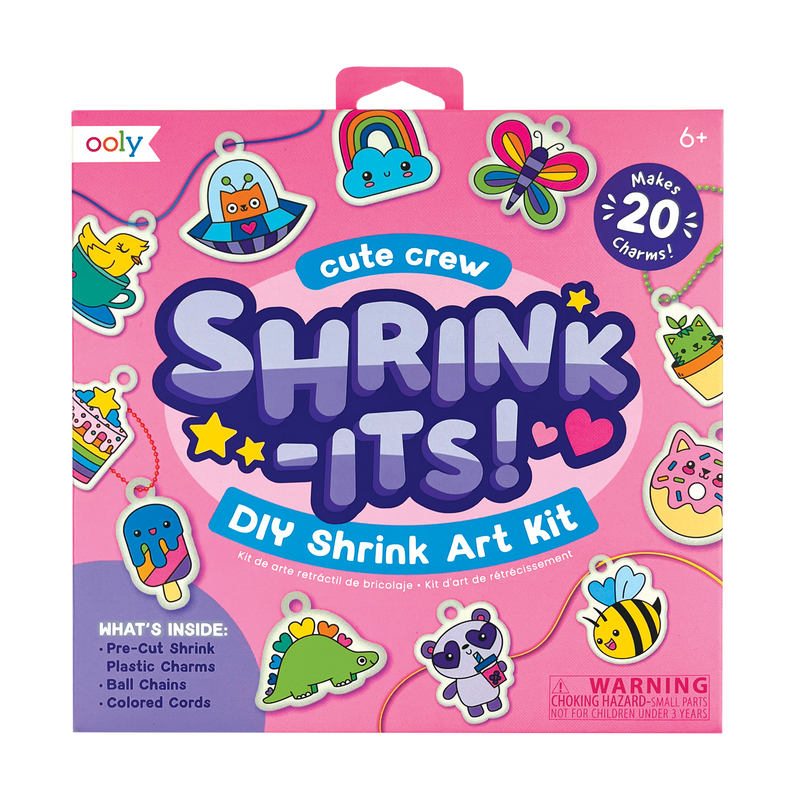 Cute Crew Shrink It - DIY Shrink Art Kit