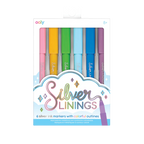Silver Linings: Colorful Outline Markers