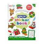 Stickiville Color-In Sticker Book Jolly Cheer Doodles