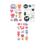 Pawsitive Cats tattoo sheets