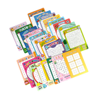 Word Search Activity Cards contents