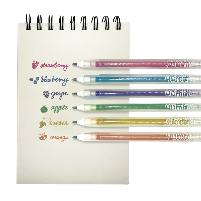Yummy Yummy: Scented Metallic Gel Pens
