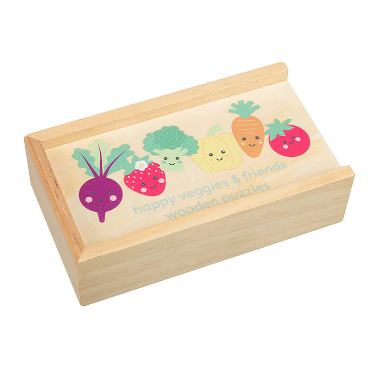 NEW Happy Veggies & Friends Puzzles in box (FSCÂ®)