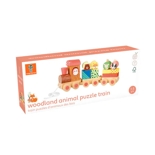 Woodland Animal Puzzle Train