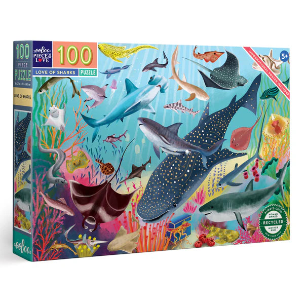 Love of Sharks 100pc Puzzle