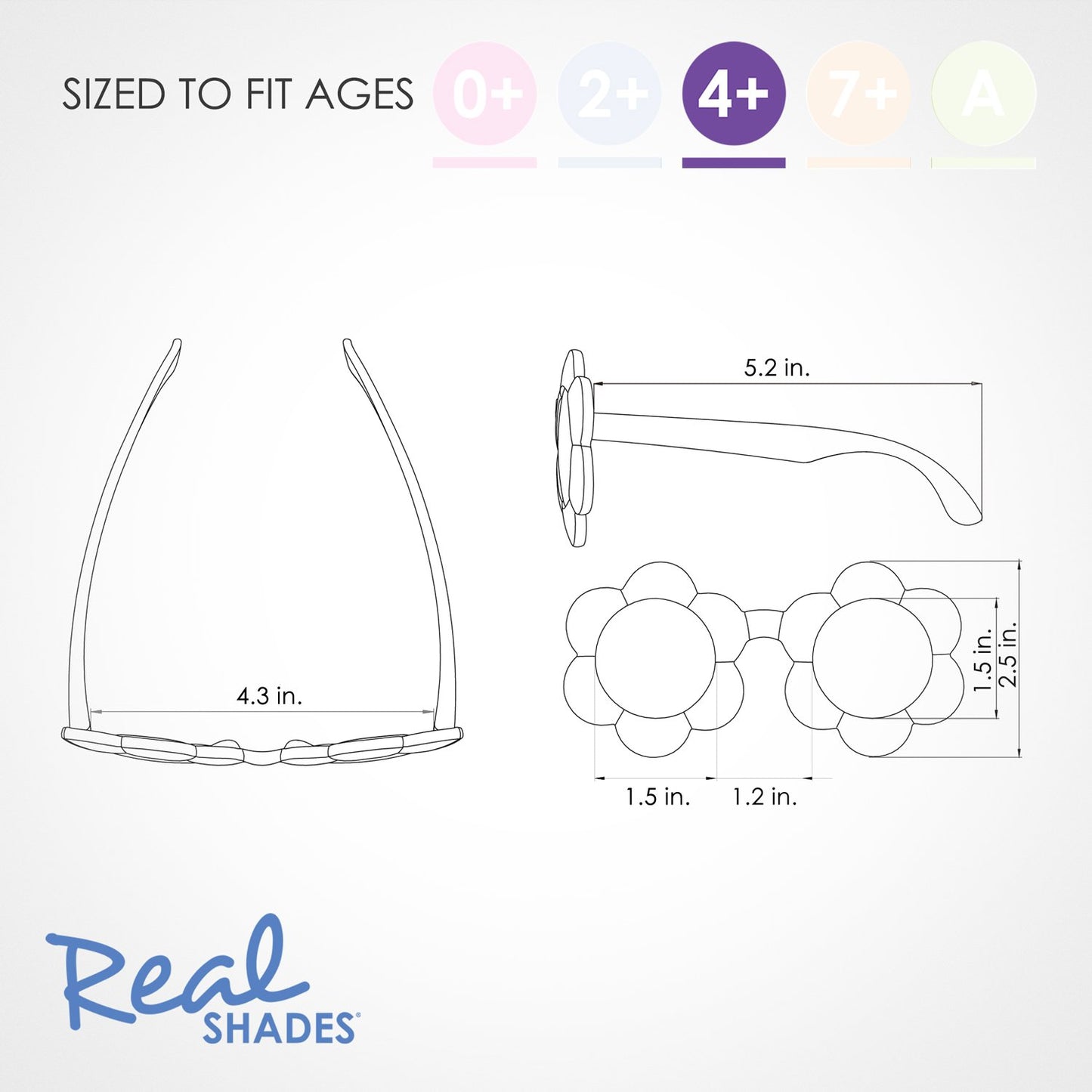 Real Shades - Bloom - White