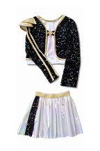 Rock Star Warrior Set with Jacket, Attached Shirt & Skirt
