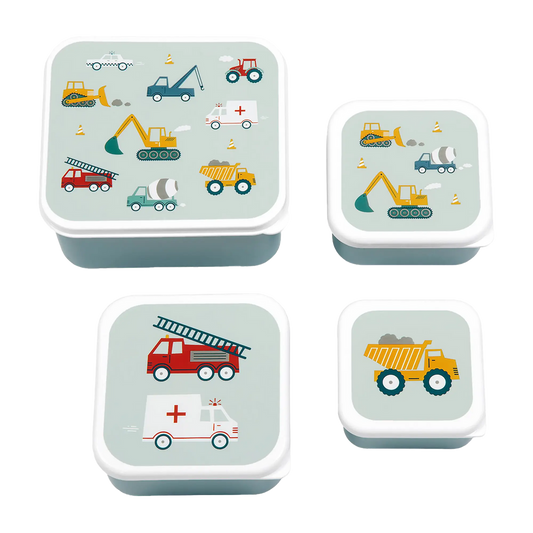 Vehicles - Lunch & Snack Box Set