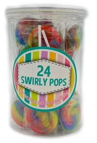 Rainbow Swirly Pop
