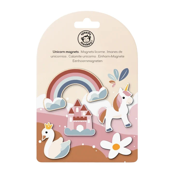 Wooden Magnets - Unicorn