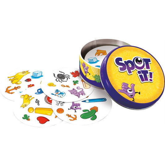Spot It! Classic – Eco Box Edition (Multilingual) – Fast-Paced Matching Game