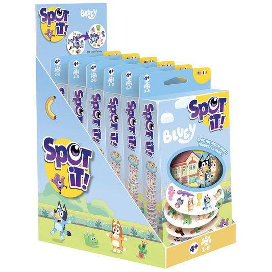 Spot It! Bluey Edition – Eco Blister Pack (Multilingual)