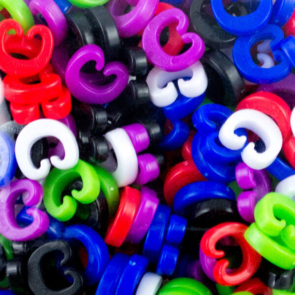 Rainbow Loom Assorted C-CLIPS