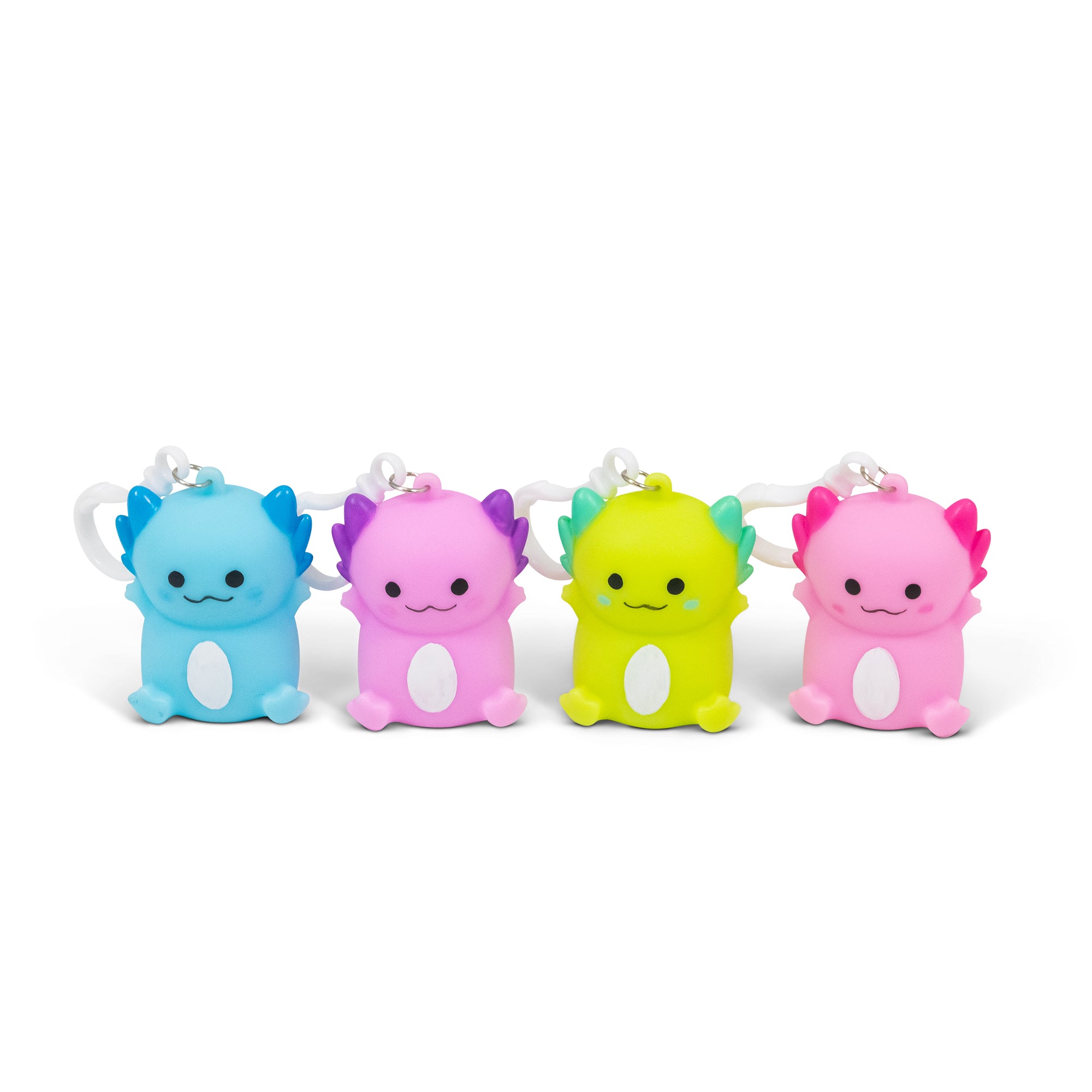 Axolotl Light Up Keychain