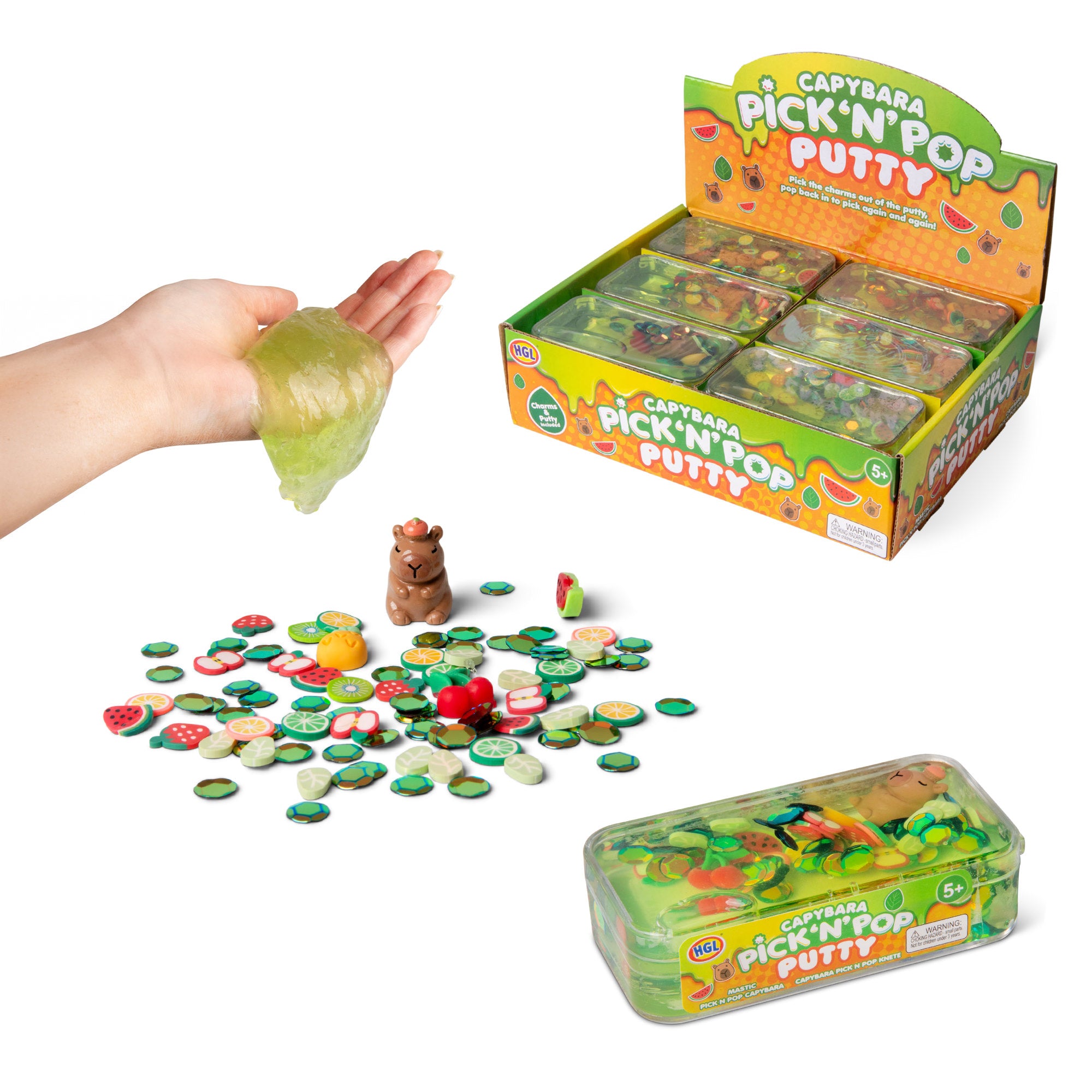 Capybara Pick N Pop Putty