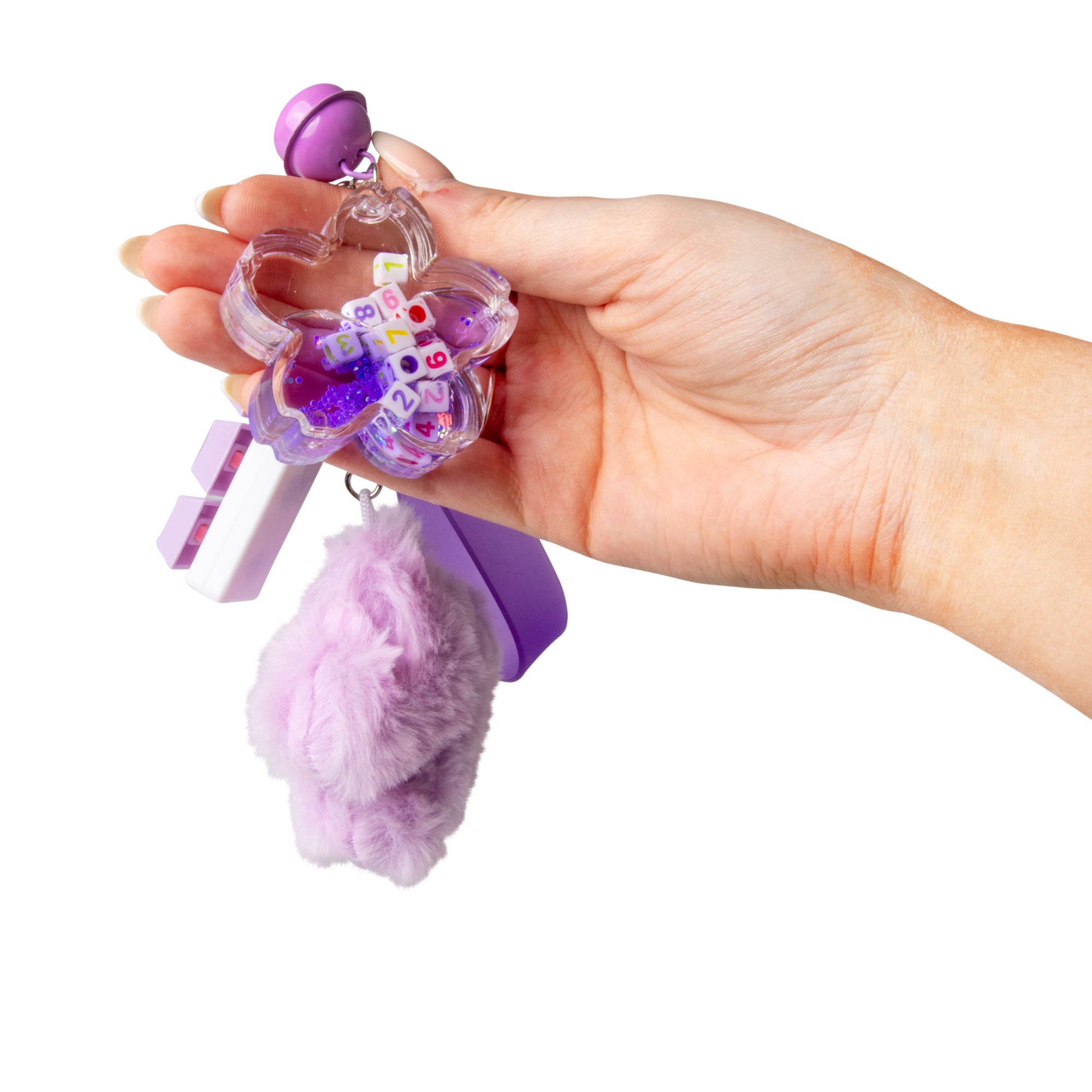 Fluffy Fidget Keychains
