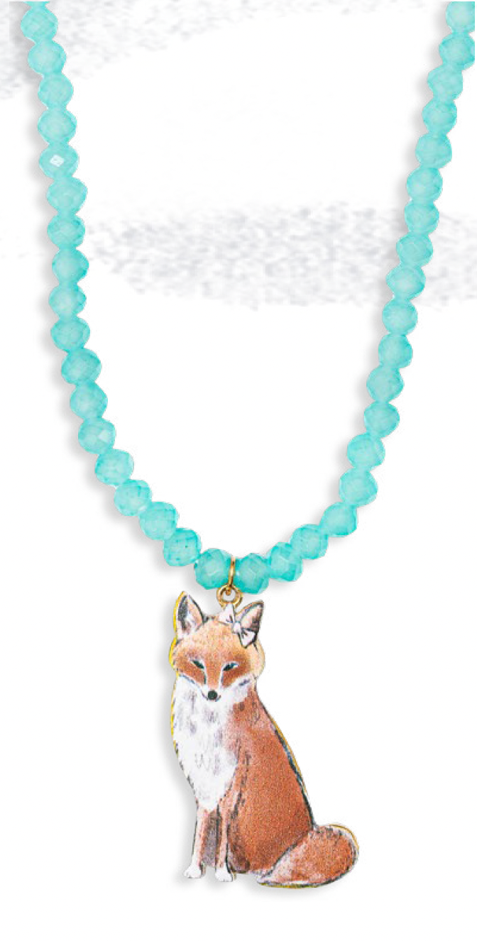 Woodland Fox Necklace