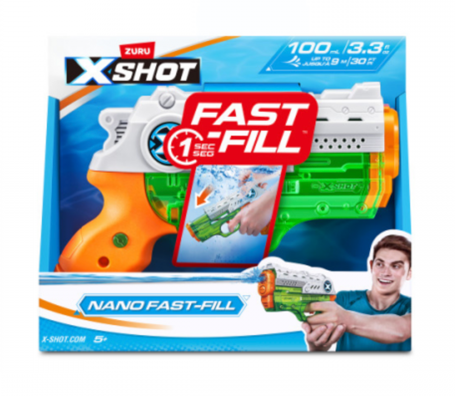 X-Shot Nano Fast-Fill Water Blaster