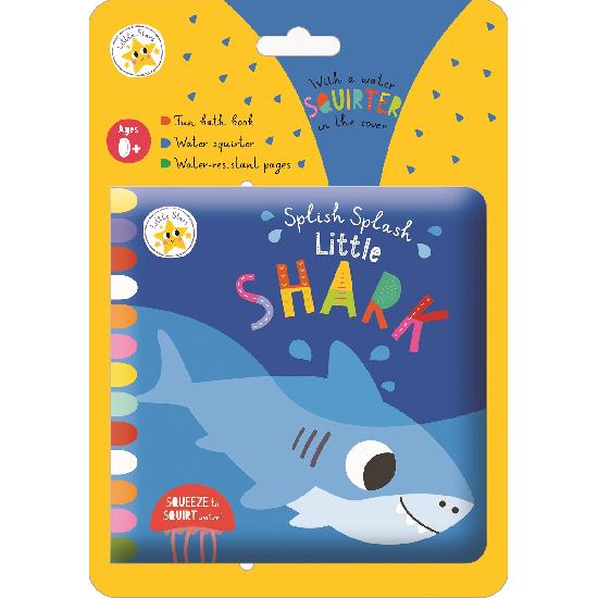 Splish Splash Little Shark Bath Book