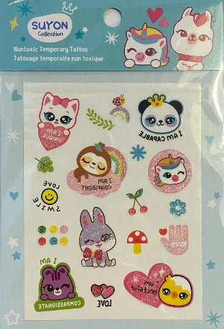 Suyon Temporary Tattoos