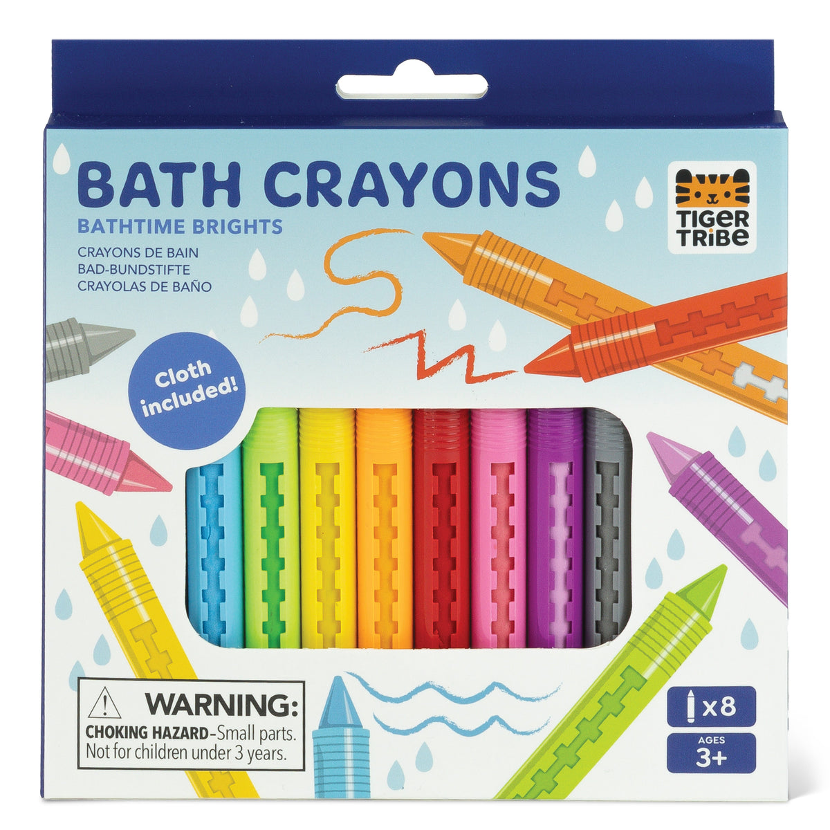 Tiger Tribe Bath Crayons