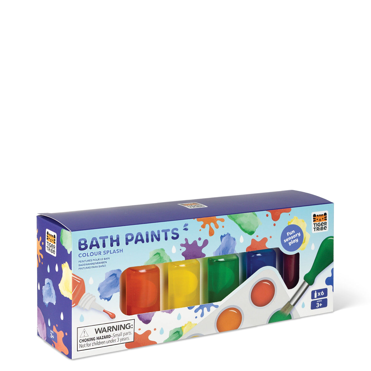 Bath Paints - Colour Splash contents