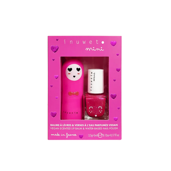 Duo Fuchsia Vernis + Baume