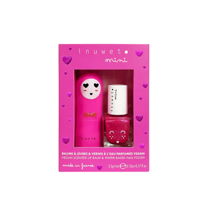 Duo Fuchsia Vernis + Baume