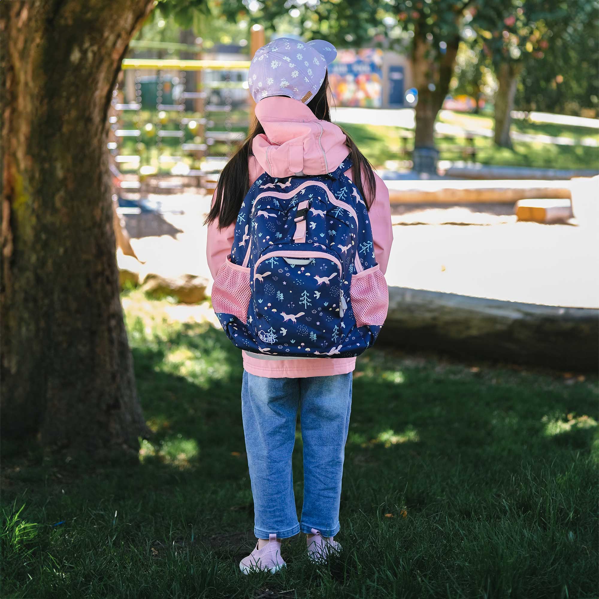 Navy Forest | Little Xplorer Kids’ Backpack