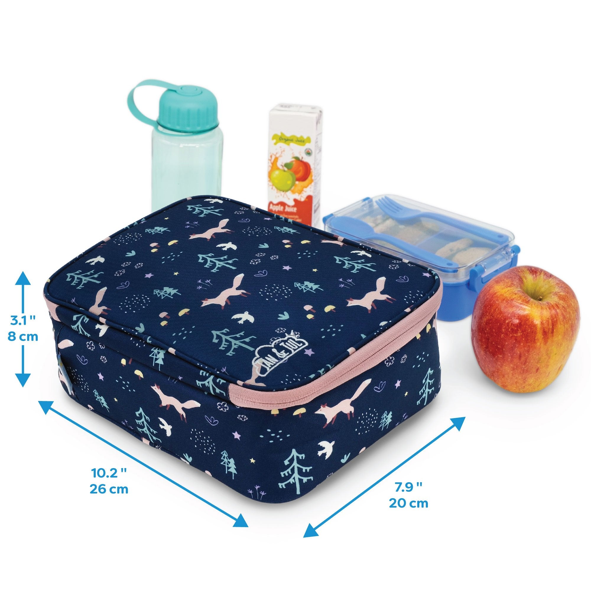 Navy Forest | Kids Lunch Bag
