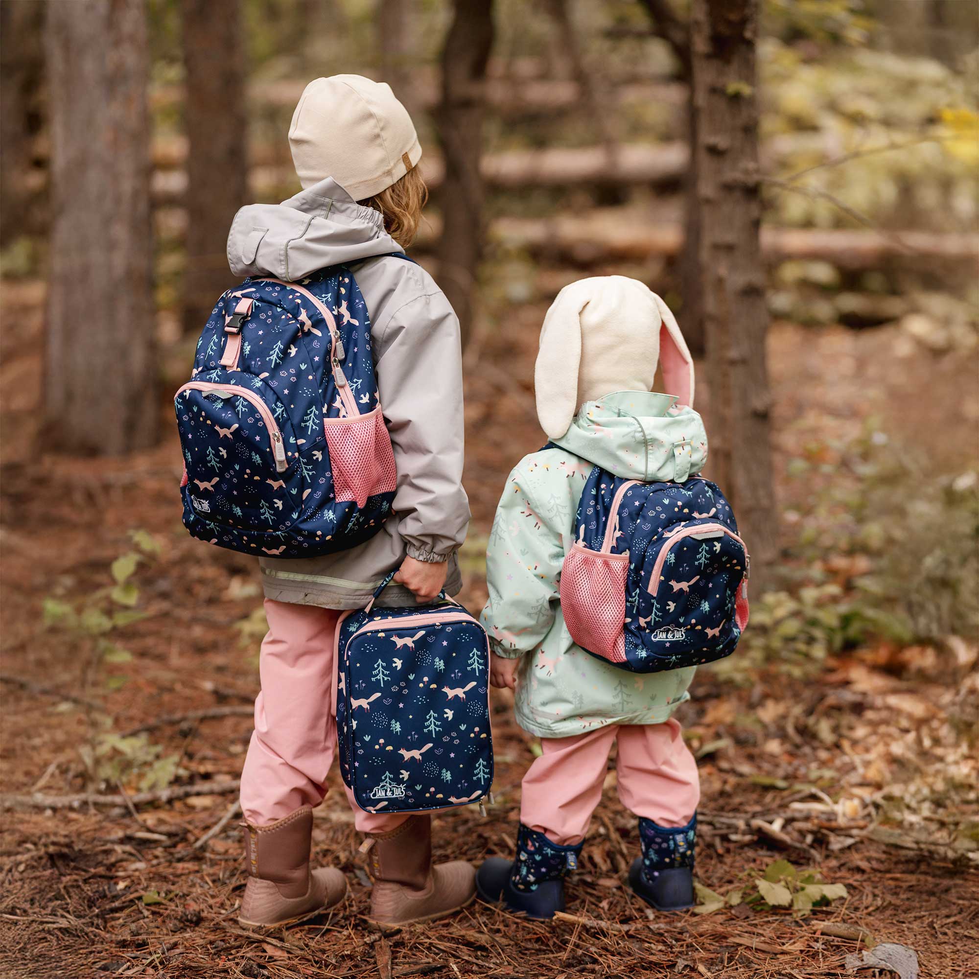 Navy Forest | Kids Lunch Bag
