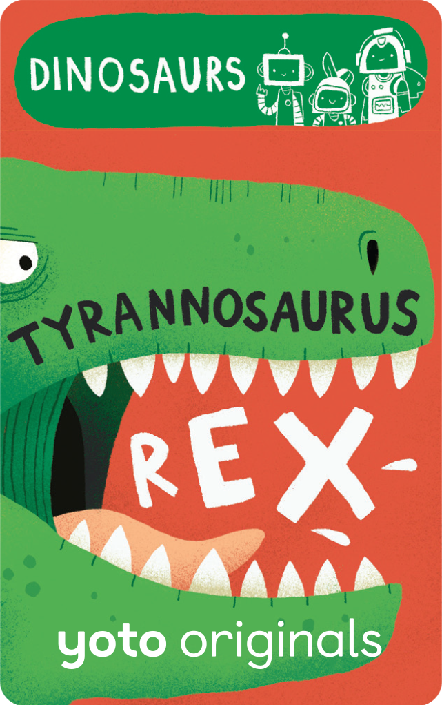 Yoto Card - Brain Bots Dinosaurs