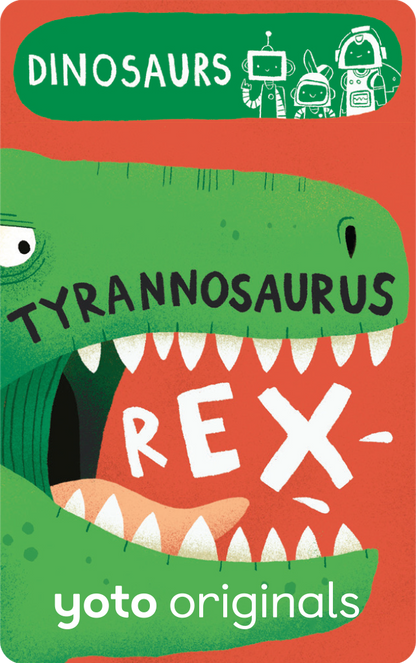 Yoto Card - Brain Bots Dinosaurs