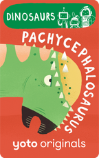 Yoto Card - Brain Bots Dinosaurs