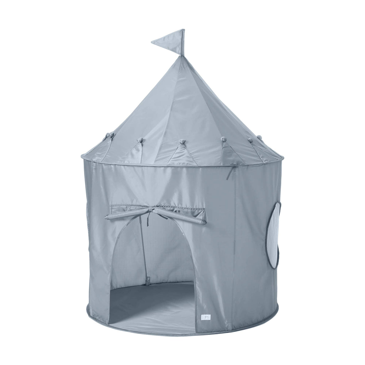 Kids Play Tent Castle with Recycled Fabric - Solid Colours
