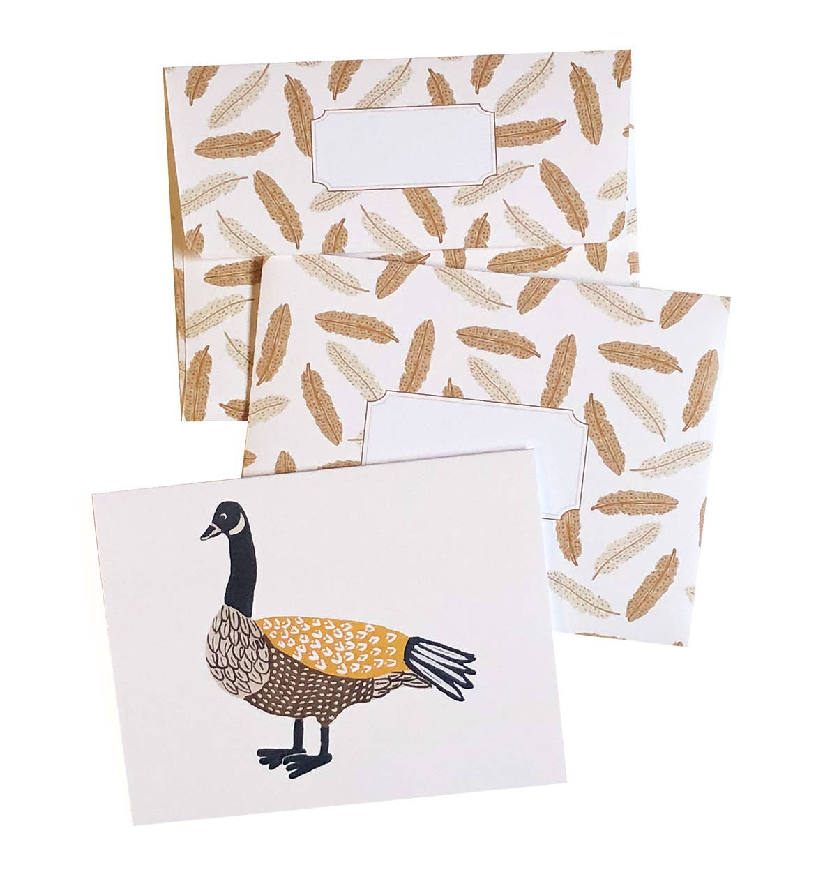 Canada Goose Greeting Card - Blank, Eco-Friendly, A2 Size