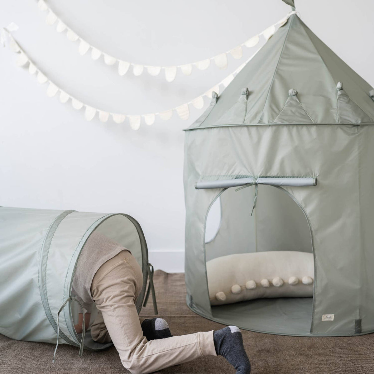 Play Tunnel with Eco-Friendly Recycled Fabric