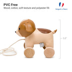 Pull Along Friends - Dog - Toy with Wheels