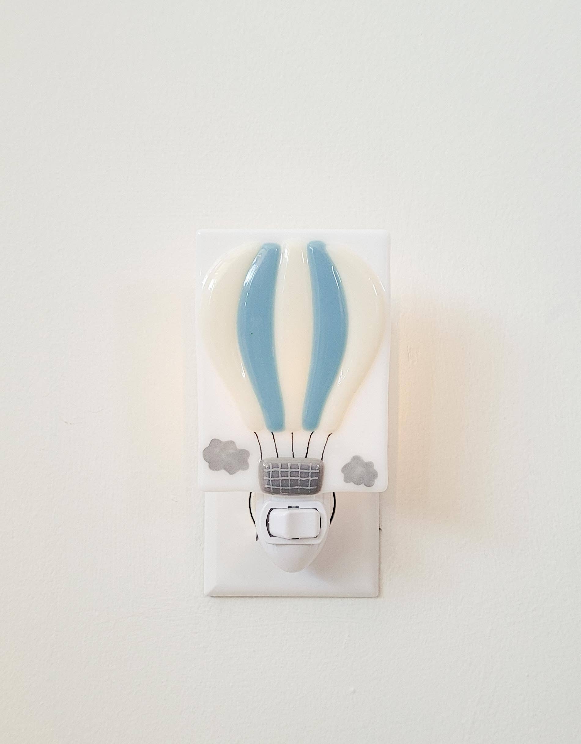 Night Light - Hot Air Balloon - Alpine Blue