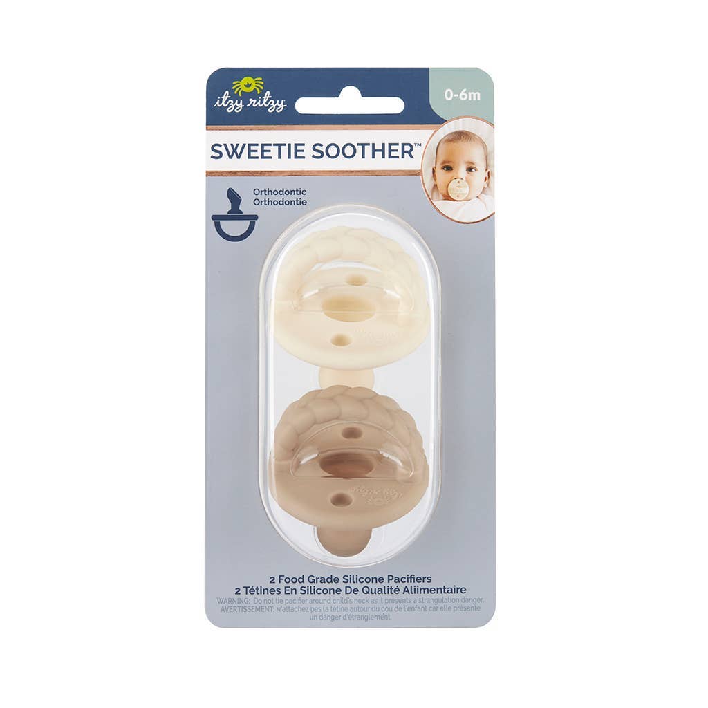 Sweetie Soother™ Orthodontic Pacifier Sets – Silly Goose Kids