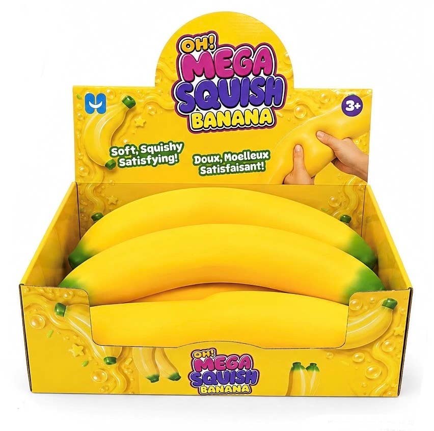 Oh! Mega Squish Banana - 15"